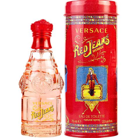 versace red heans|versace red jeans woman perfume.